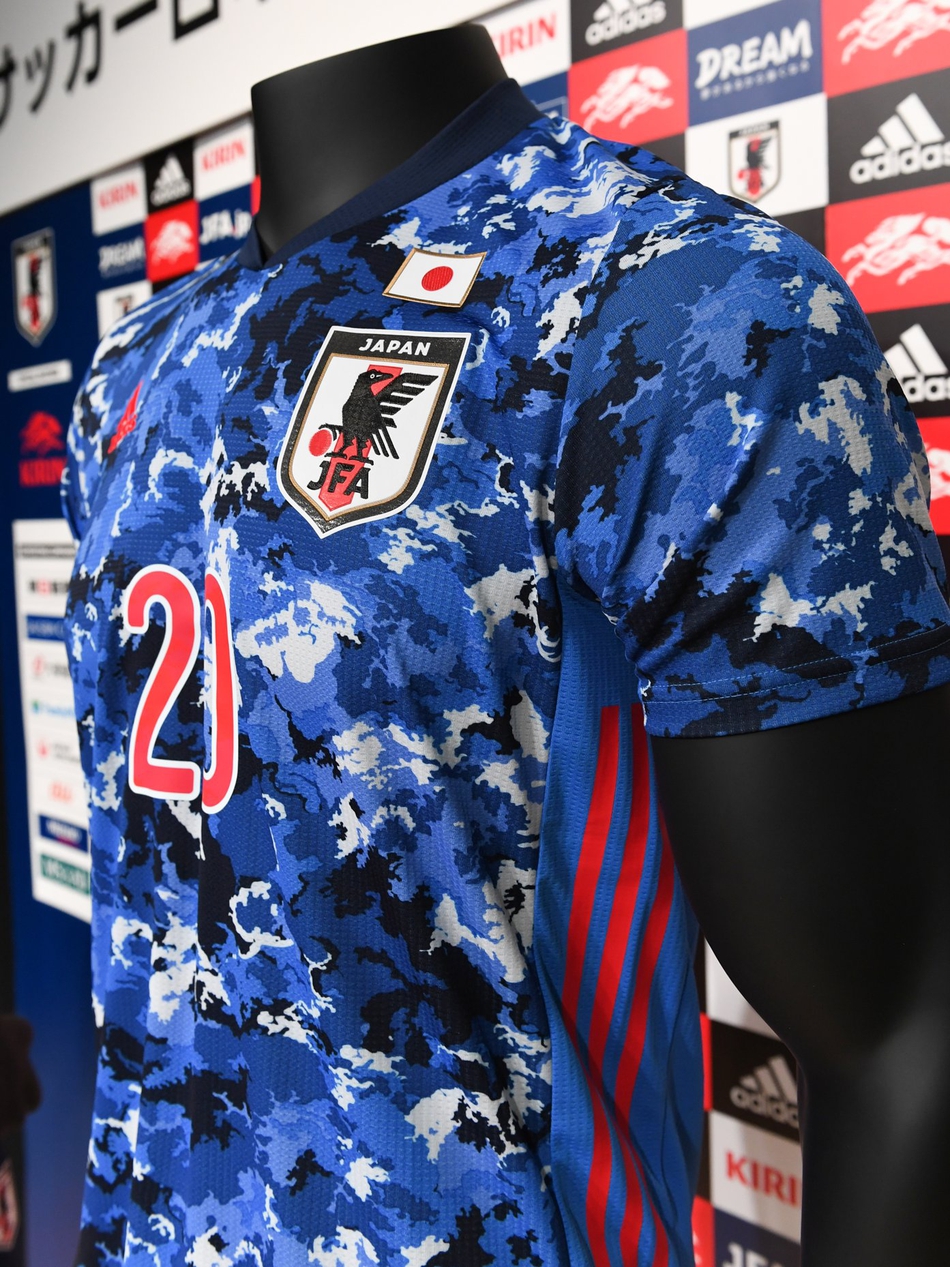 五种蓝色！看日本队这身新球衣