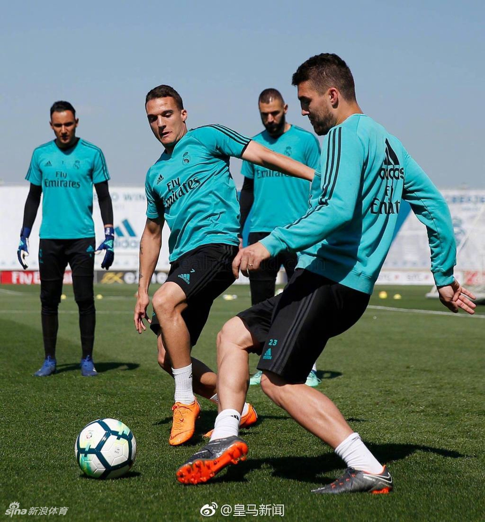 皇马赛前最后一练多名小将随队