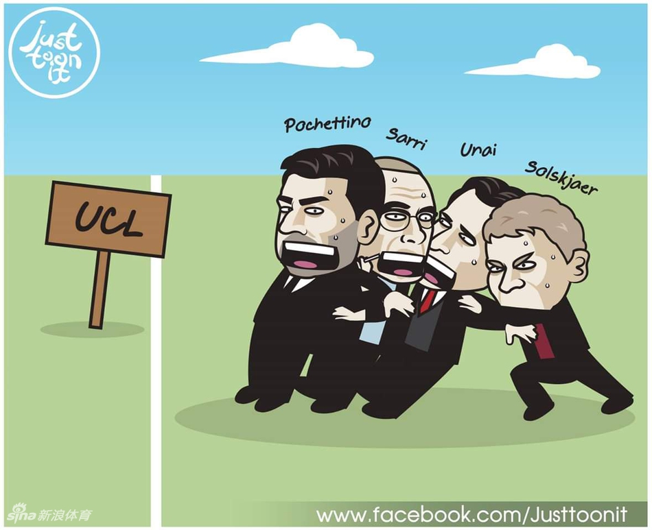 英超让四！两强身后是四个白痴