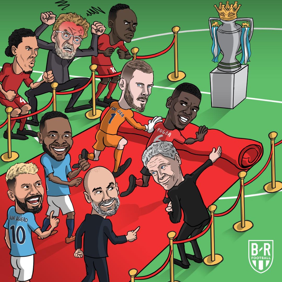 神图：都赖曼联 利物浦白看球了