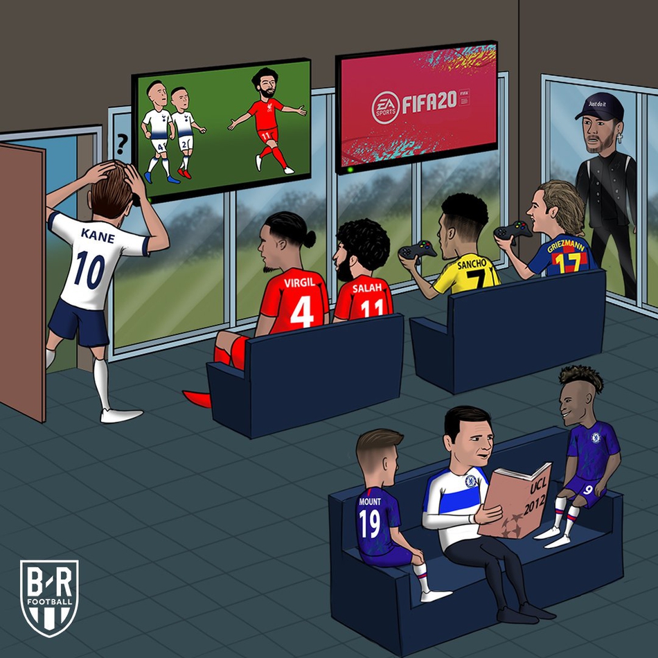 神图预热欧冠 这些梗你都懂吗