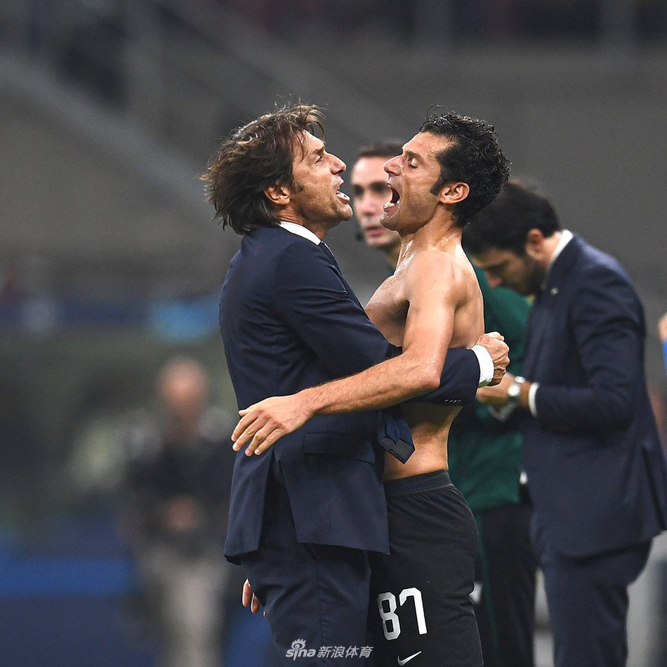 疯魔式庆祝！看看孔蒂多热血