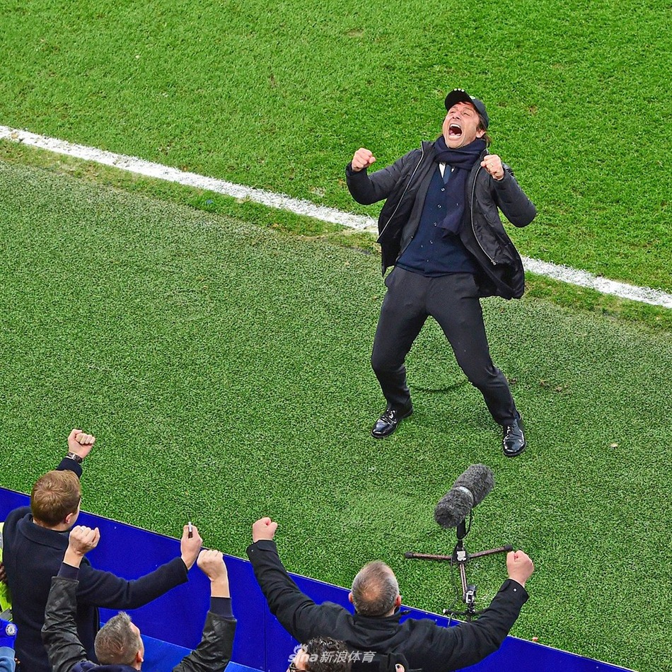 疯魔式庆祝！看看孔蒂多热血