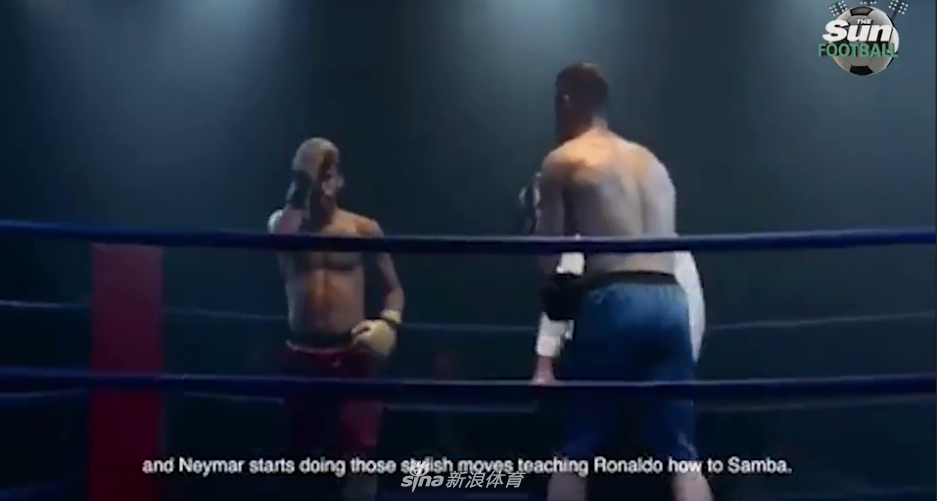 C罗内马尔PK拳击 爆笑打乒乓