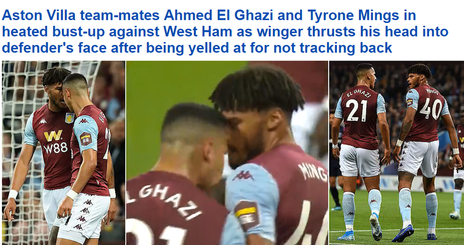 火爆内讧!悍将当场头顶队友