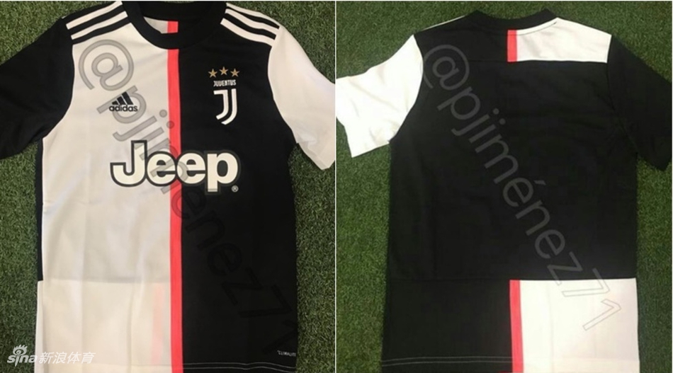 尤文新球衣谍照 黑白夹粉色太辣眼？
