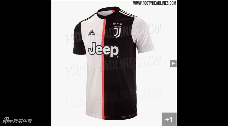 尤文新球衣谍照 黑白夹粉色太辣眼？