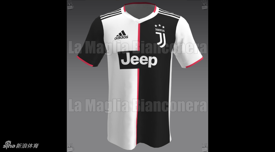 尤文新球衣谍照 黑白夹粉色太辣眼？