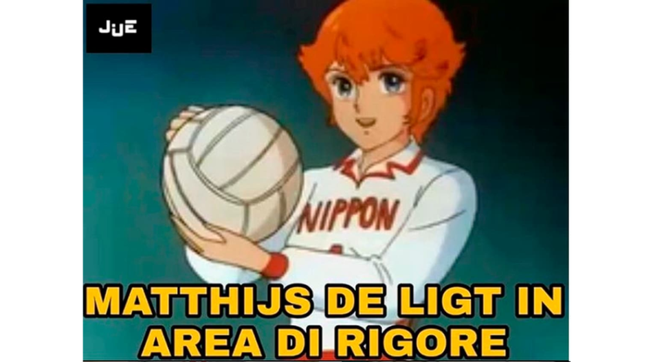 排球小将！德里赫特手球狂送点