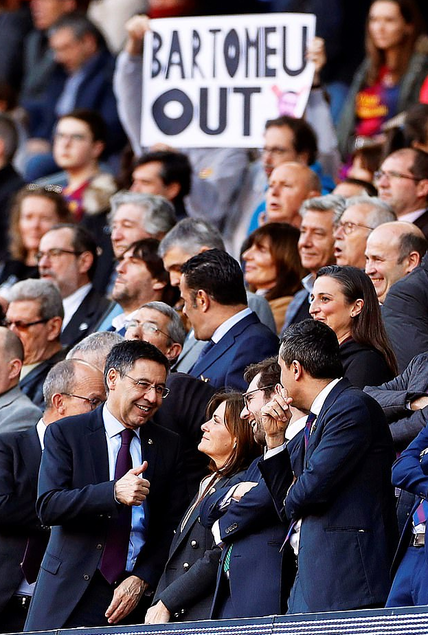 神图笑喷！巴萨主席变皇马卧底