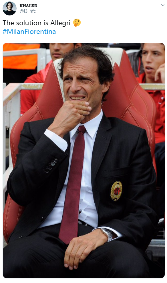 耻辱！AC米兰啊 你咋混这么惨