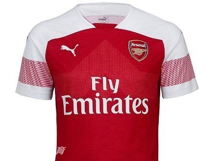 阿森纳发布新赛季主场球衣
