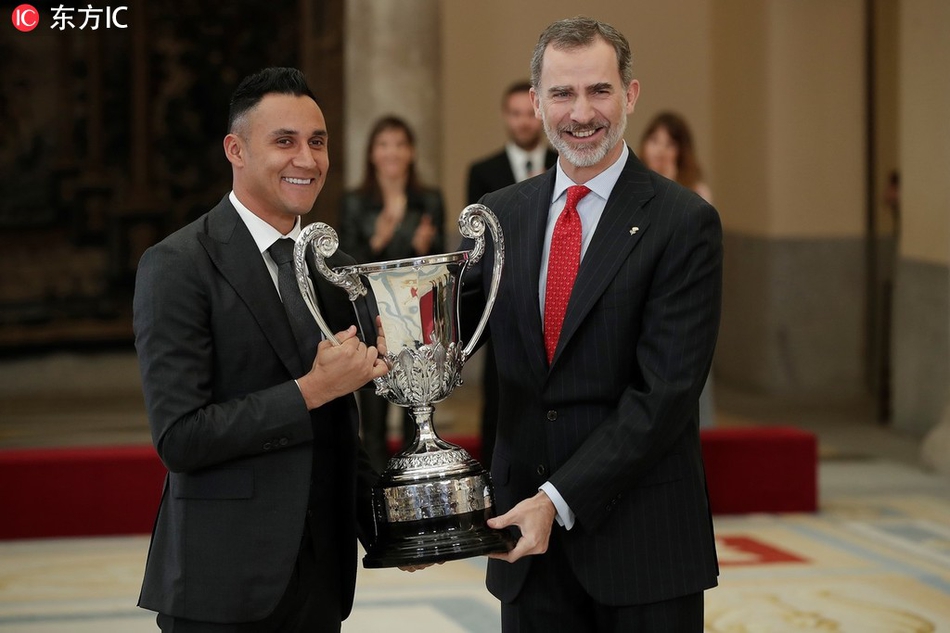 皇马门神获拉美最佳运动员奖