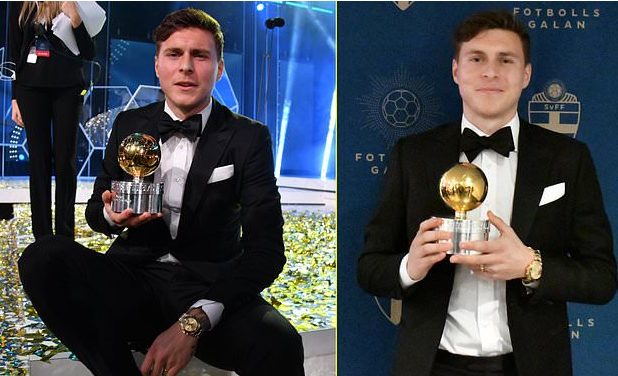 曼联大将夺瑞典足球先生