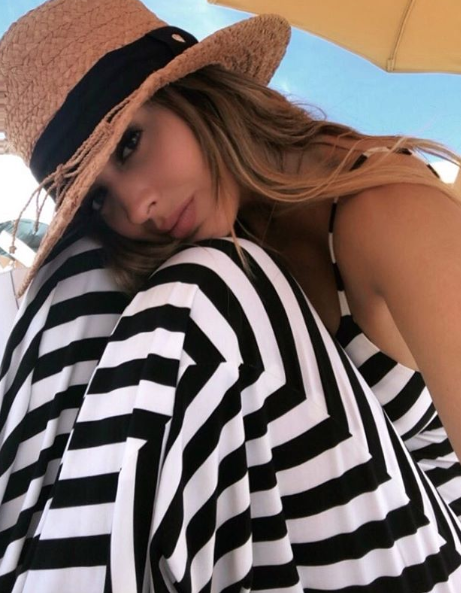 J罗新女友 名模香农利马