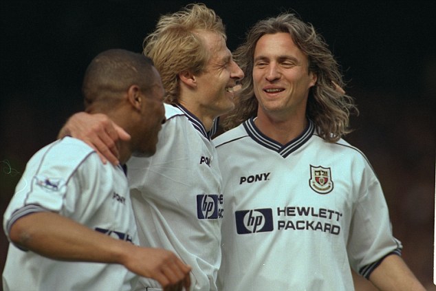 热刺-Hewlett Packard (1995-1999)