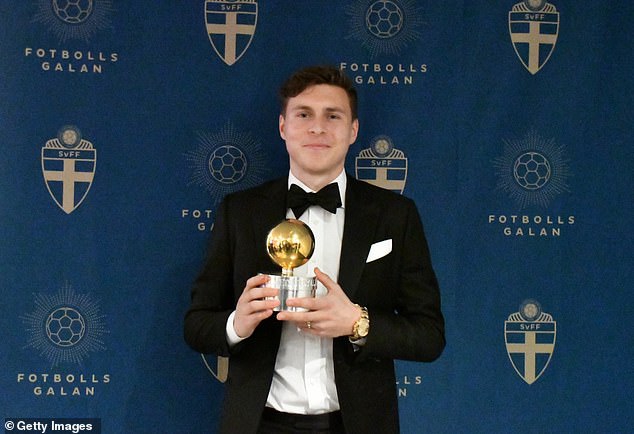 曼联大将夺瑞典足球先生