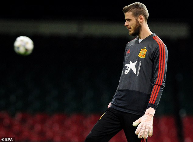 西班牙众将备战威尔士