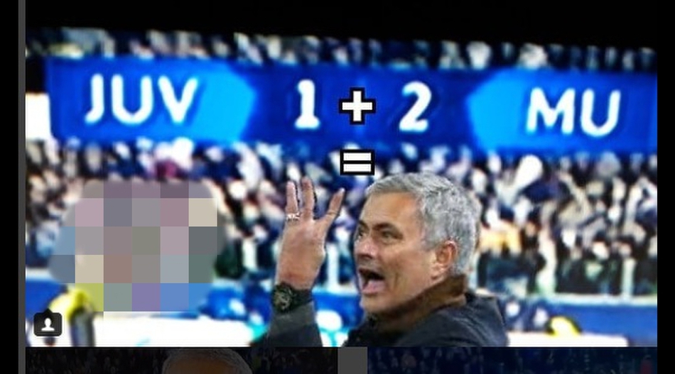 穆里尼奥嘲讽庆祝 遭网友恶搞