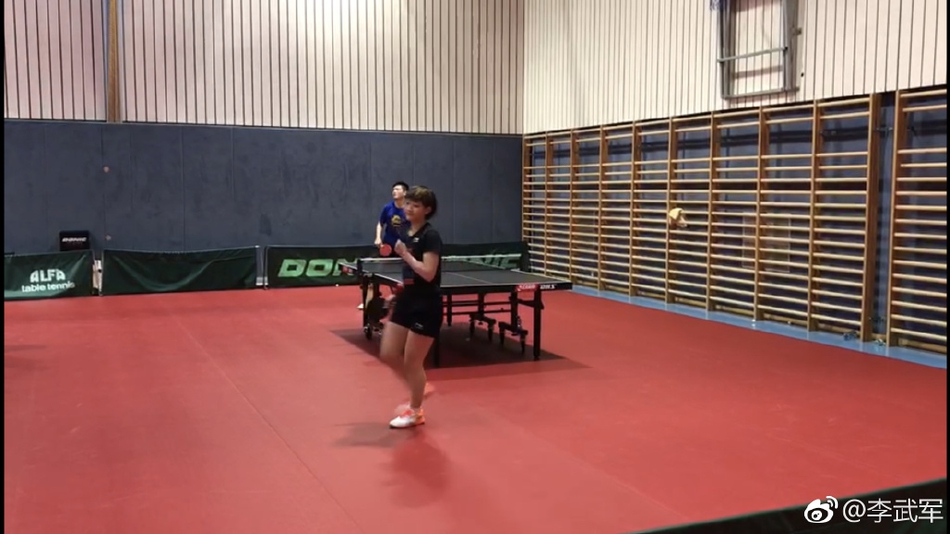 备战世乒赛国乒举行性别大战