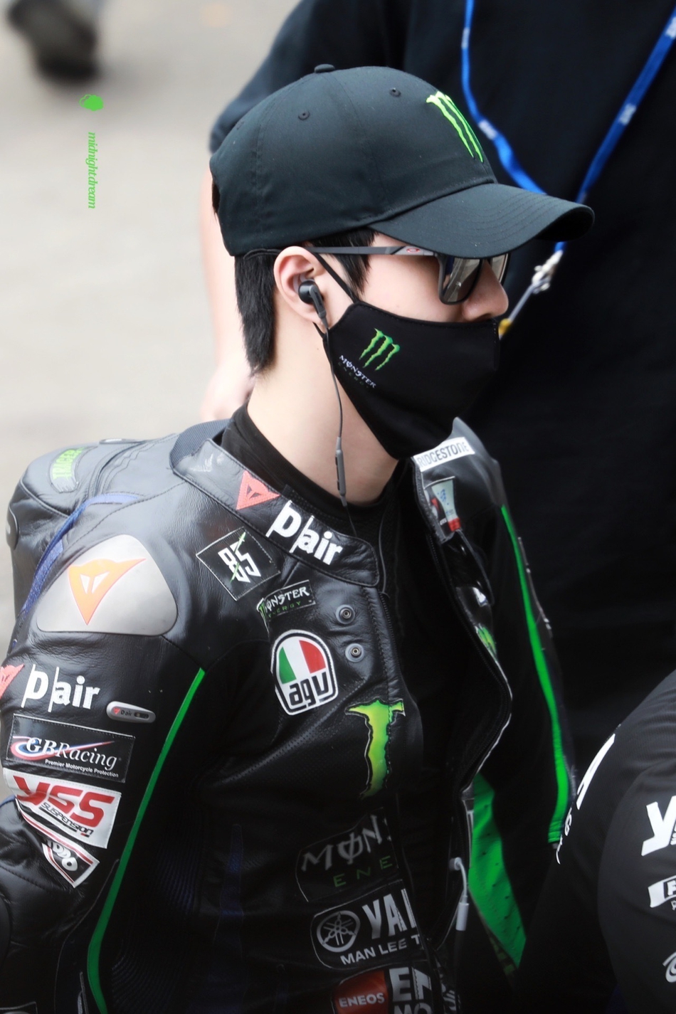 王一博参加珠海zic摩托车赛