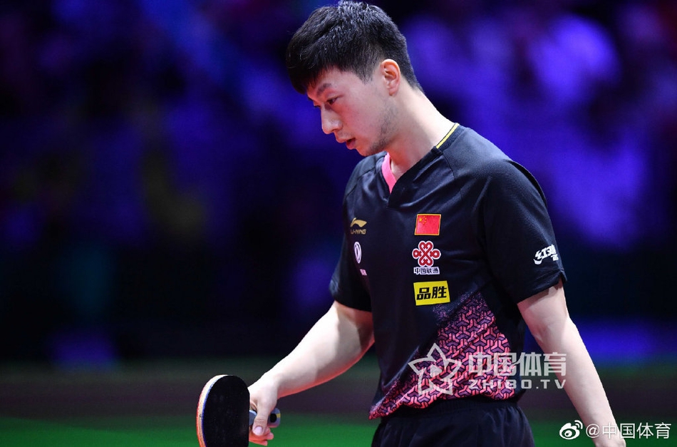 世乒赛马龙胜梁靖进决赛