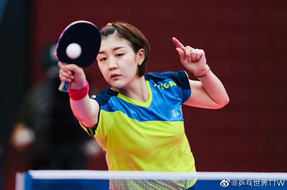 乒乓球全锦赛团体1/4决赛精彩瞬间
