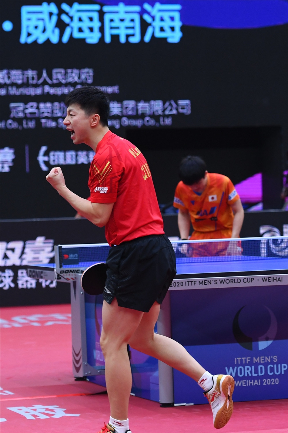 马龙胜张本智和闯入世界杯决赛