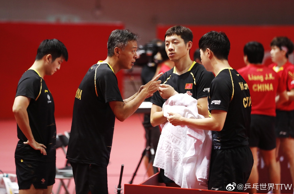 模拟赛马龙许昕樊振东男团夺冠