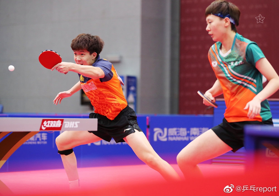 王楚钦/王曼昱全锦赛混双夺冠