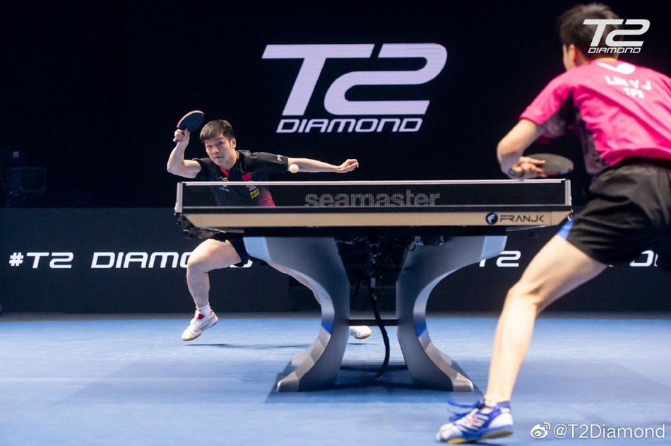 T2钻石赛樊振东1-4林昀儒