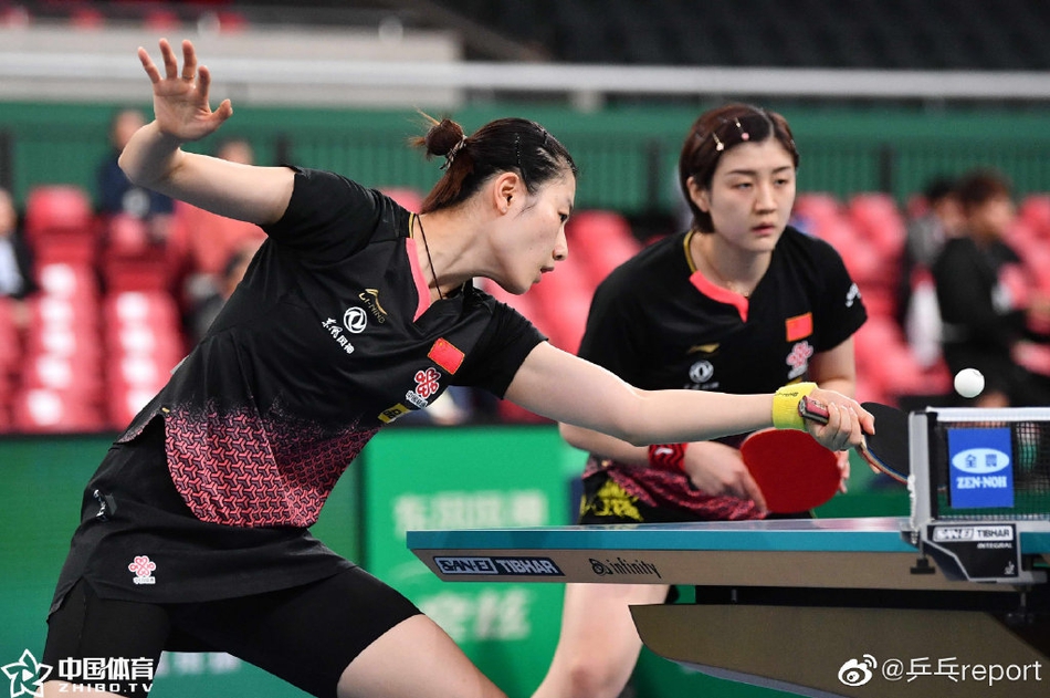 世界杯国乒女团3-0乌克兰