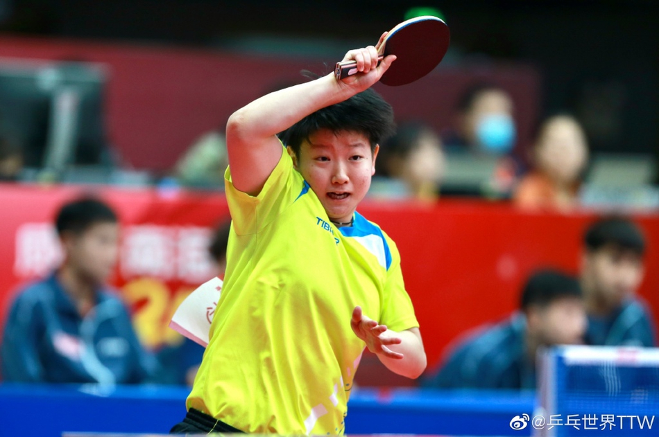 乒乓球全锦赛团体1/4决赛精彩瞬间