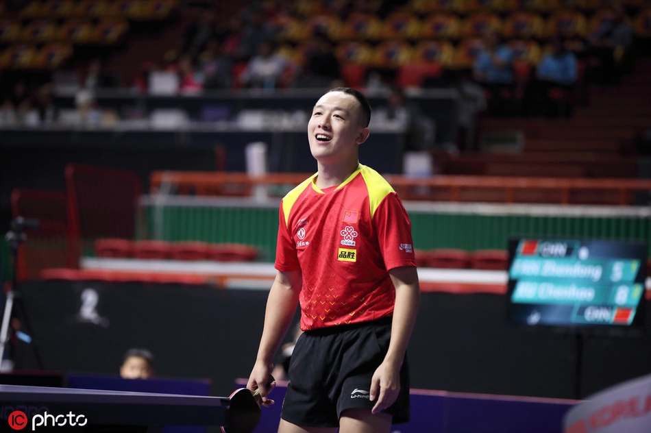 韩乒赛樊振东4-3徐晨皓