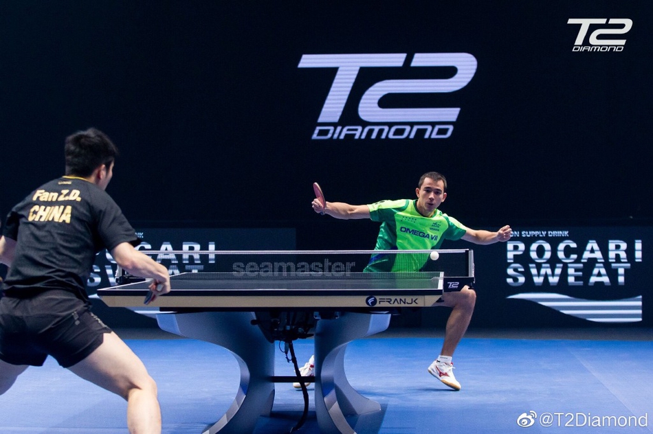 T2钻石联赛樊振东4-0雨果