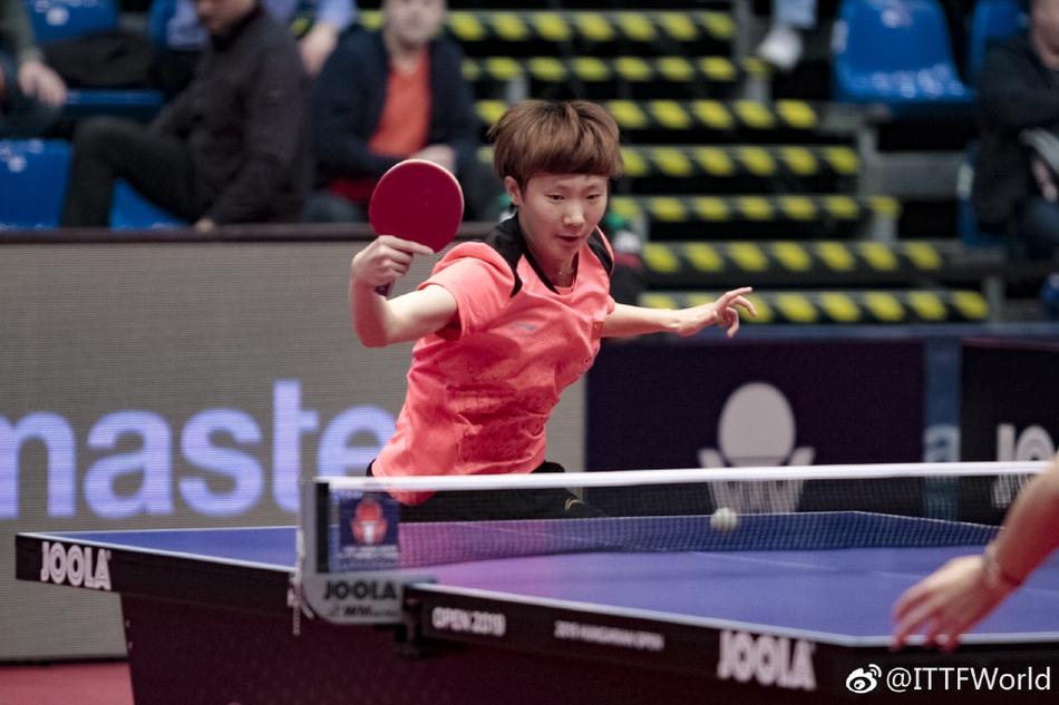 国乒包揽匈牙利赛女单四强