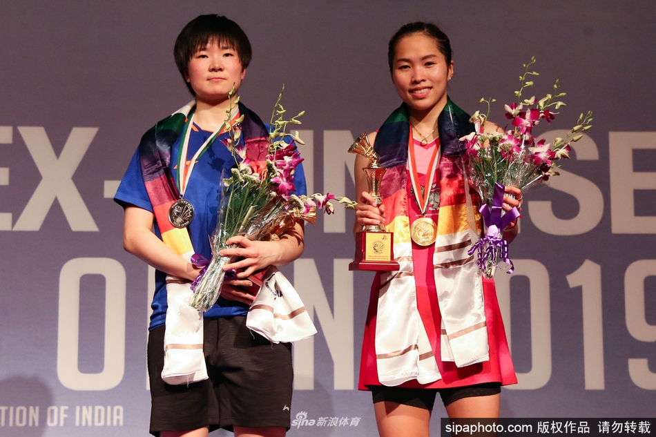 印度赛何冰娇女单获得亚军