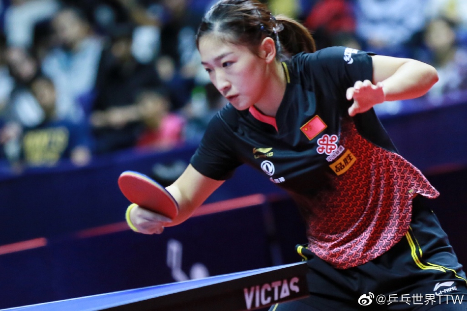 日乒赛孙颖莎女单夺冠