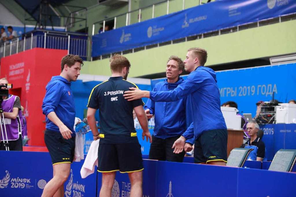 波尔出战欧运会乒乓球男团比赛