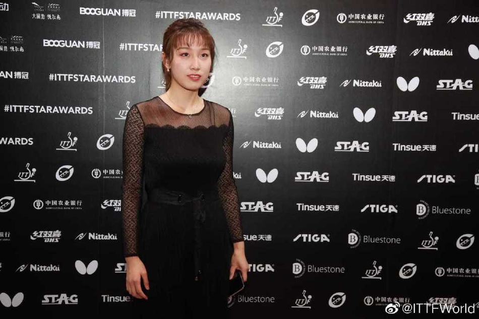 国乒出席乒联球星颁奖盛典