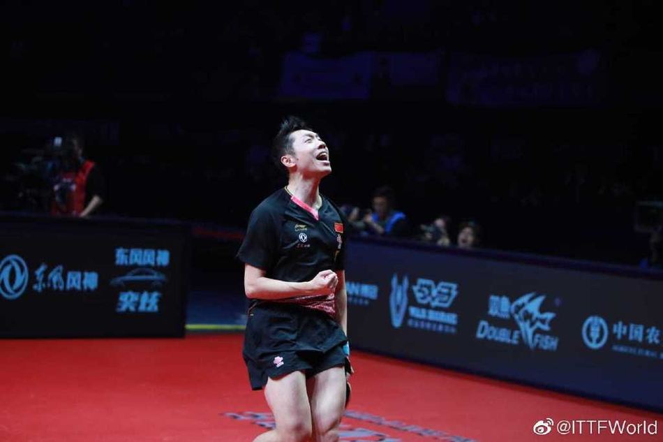 总决赛许昕4-3张本智和