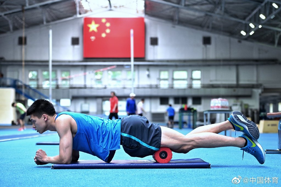中国田径队备战奥运会