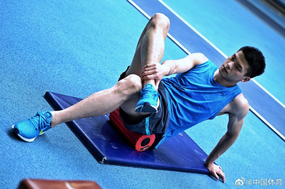 中国田径队备战奥运会