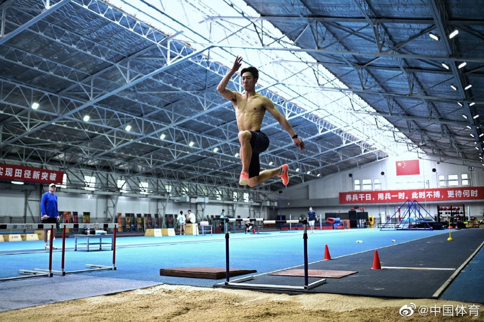 中国田径队备战奥运会