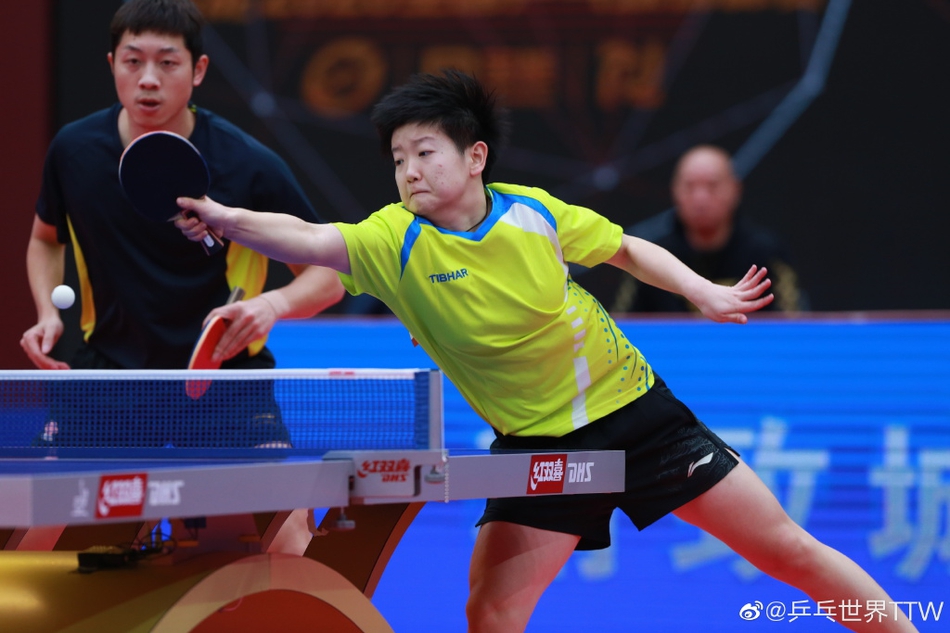 乒乓球全锦赛混双赛场集锦