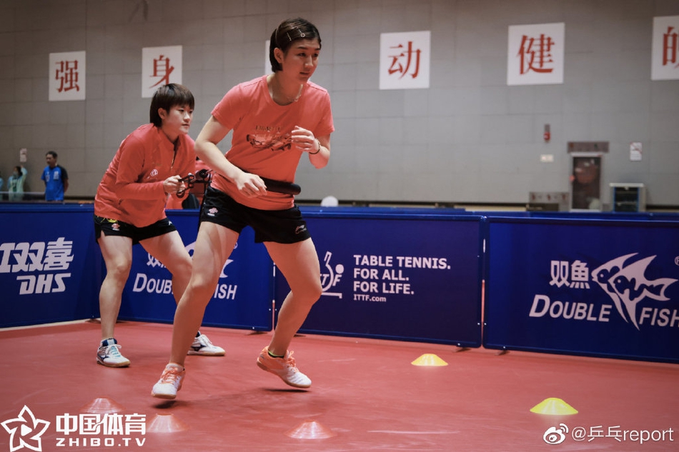 陈梦孙颖莎等国乒女将备战总决赛