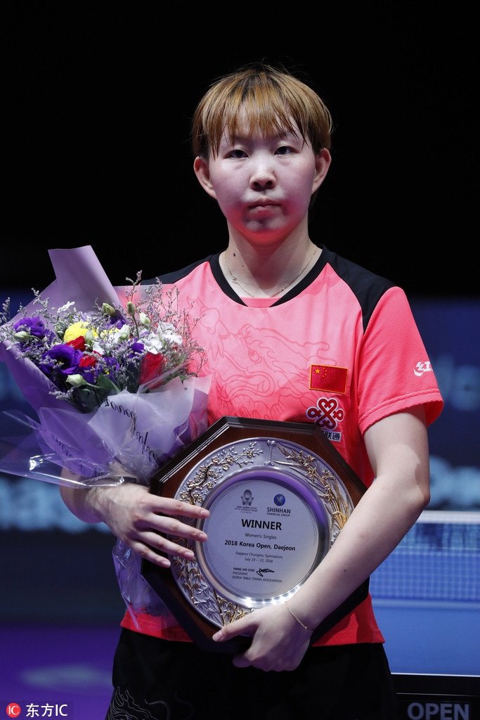 国乒2018冠军回顾50金战绩显眼