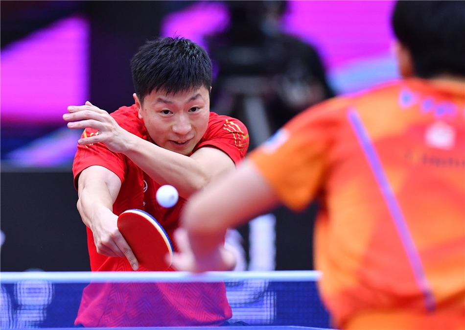 马龙胜张本智和闯入世界杯决赛