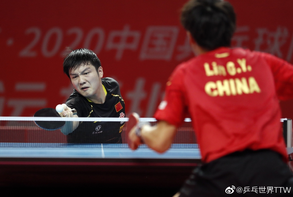 模拟赛马龙许昕樊振东男团夺冠