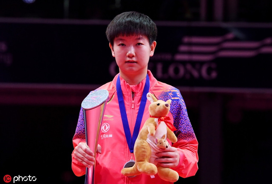 澳乒赛孙颖莎胜丁宁夺冠